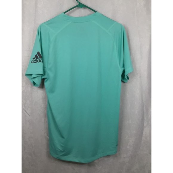 Adidas Primegreen Freelift Aeroready Teal Athletic Tee Shirt Men's Small - Picture 10 of 10